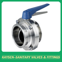 Sanitary Butterfly Valves Clamp end